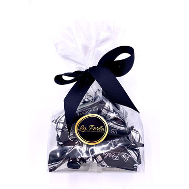 Конфеты Джандуйоти Fondente пралине из тёмного шоколада с Пьемонтским лесным орехом без сахара (32% орехов) без глютена 250 гр. La Perla Di Torino